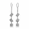 BROKEN PROMISES 666 Dice Trio Earrings