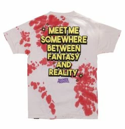 BROKEN PROMISES Fantasy & Reality SST White Shirts