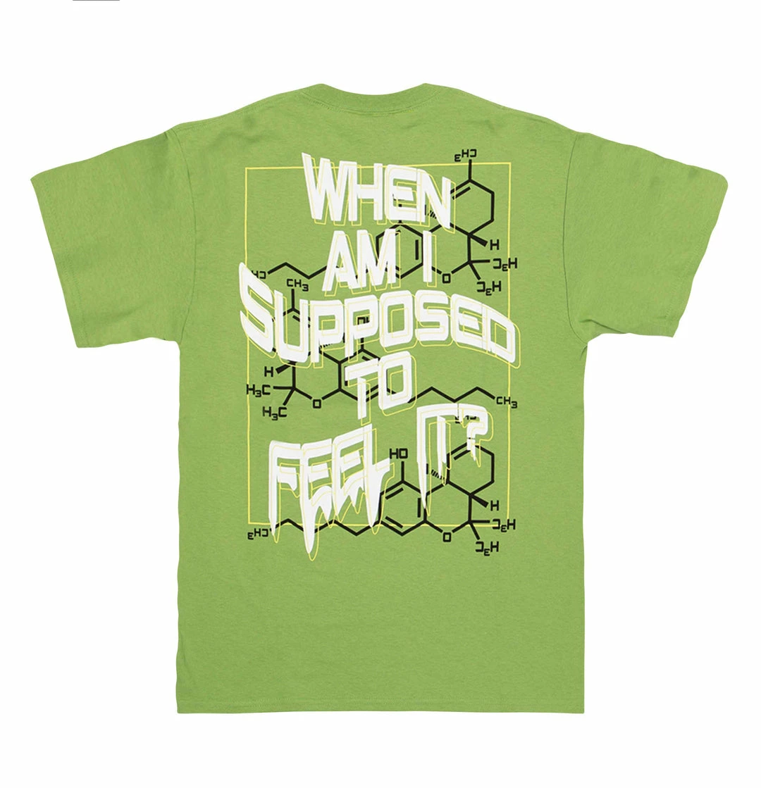 BROKEN PROMISES Shirts Feel It Tee Green 6 BROKEN PROMISES Shirts Feel It Tee Green