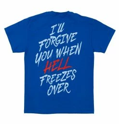 BROKEN PROMISES Froze Over Tee Royal Shirts