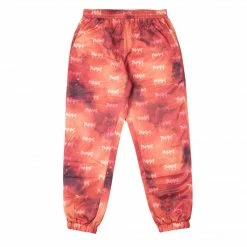 BROKEN PROMISES Bottoms BP Galactic Graveyard Pants Orange