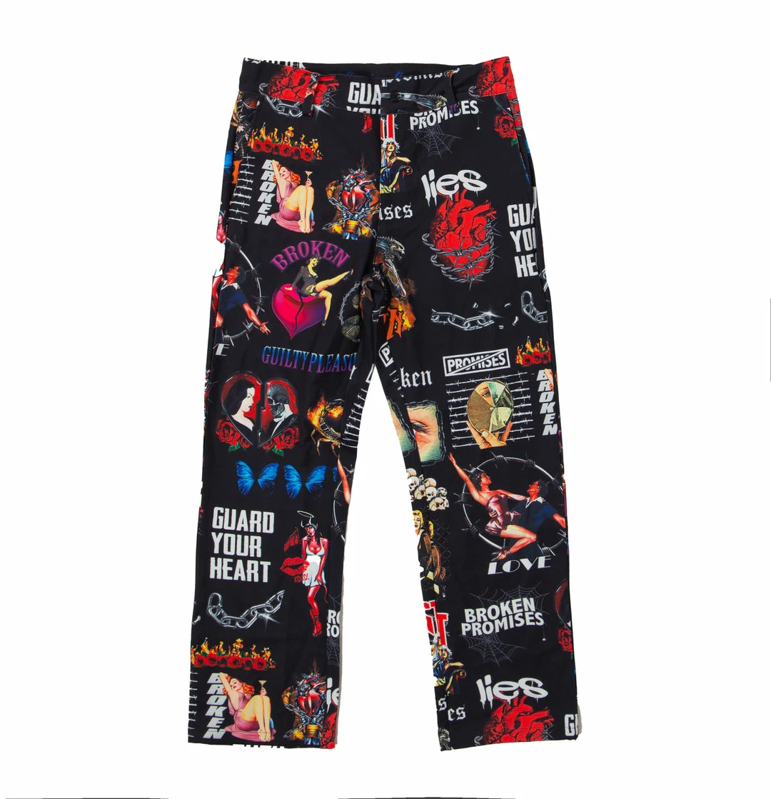 BROKEN PROMISES Bottoms Guilty Pleasure Skate Pant Black 6 BROKEN PROMISES Bottoms Guilty Pleasure Skate Pant Black