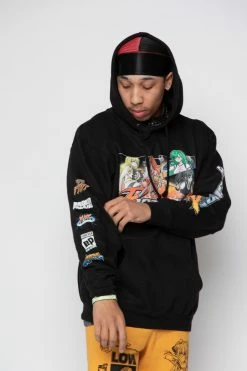 BROKEN PROMISES Choose Your Fighter Hoodie Black