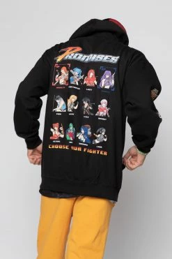BROKEN PROMISES Choose Your Fighter Hoodie Black
