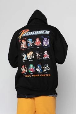 BROKEN PROMISES Choose Your Fighter Hoodie Black