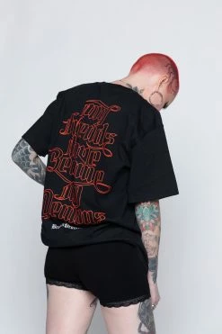 BROKEN PROMISES Become Demons SST Blk Shirts