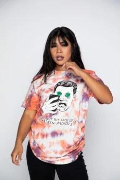 BROKEN PROMISES Catfish Tie Dye Tee Shirts
