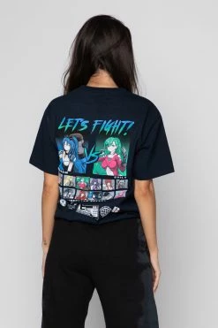 BROKEN PROMISES Let's Fight Tee Navy Shirts 20 BROKEN PROMISES Let's Fight Tee Navy Shirts