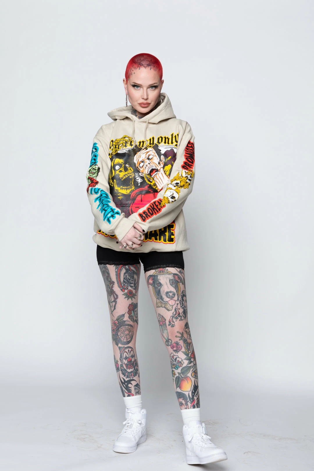 CASH Hoodies Only Nightmare Hoodie Sand 14 CASH Hoodies Only Nightmare Hoodie Sand