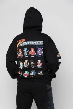 BROKEN PROMISES Choose Your Fighter Hoodie Black