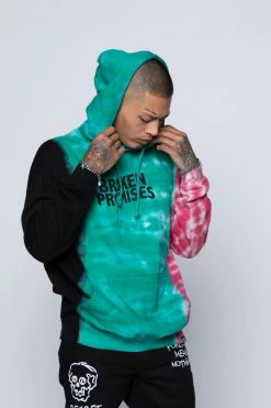 CASH Hoodies Wave Logo Tri-Color Hoodie