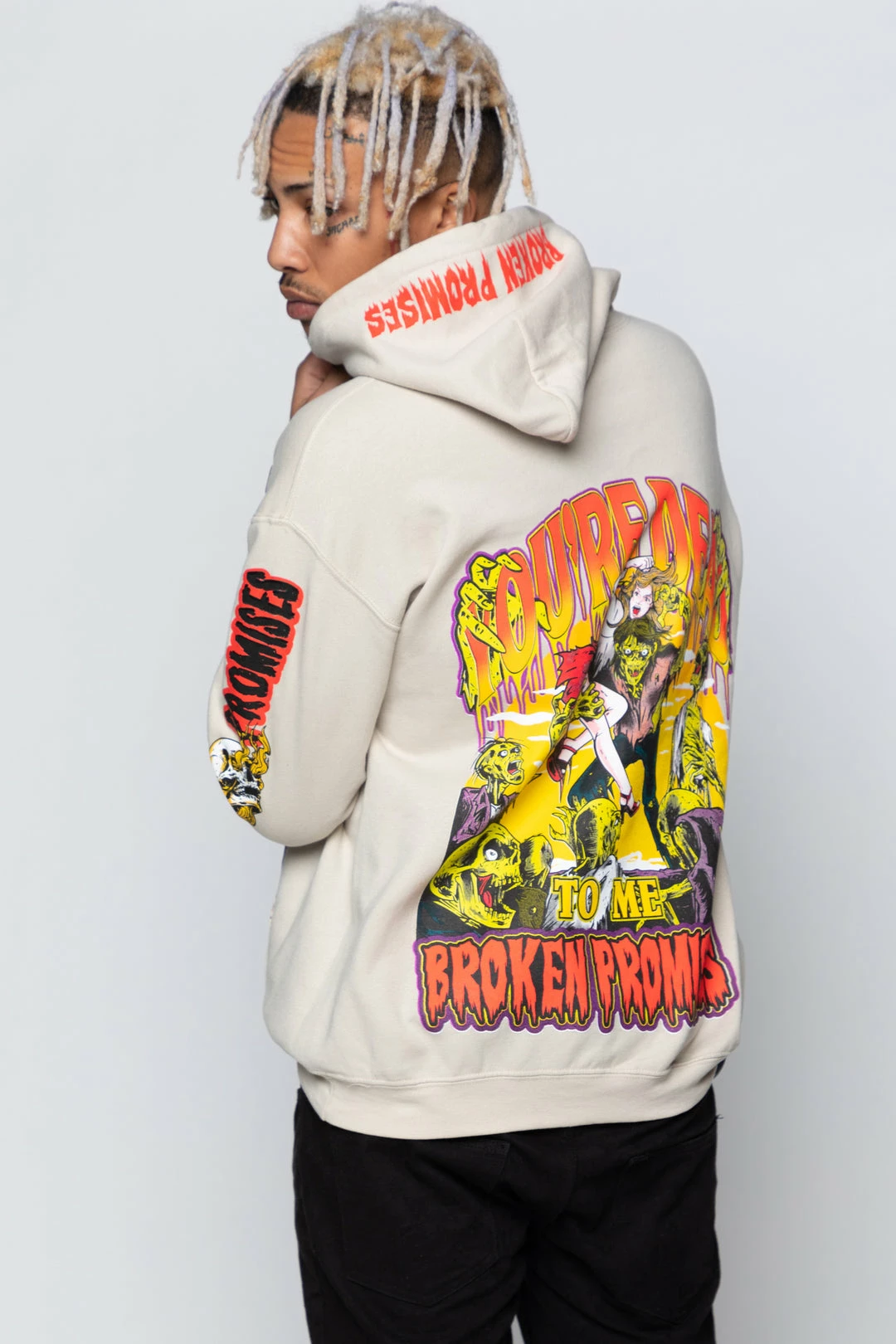 CASH Hoodies Only Nightmare Hoodie Sand 25 CASH Hoodies Only Nightmare Hoodie Sand