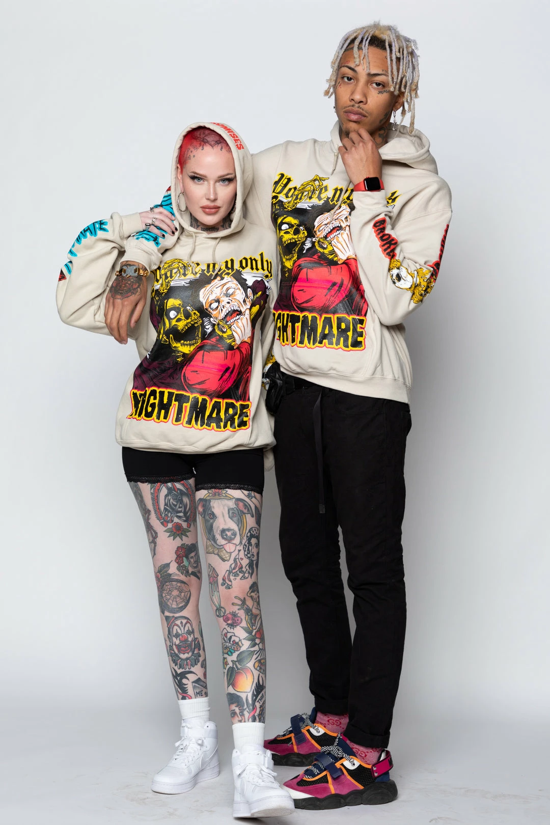 CASH Hoodies Only Nightmare Hoodie Sand 18 CASH Hoodies Only Nightmare Hoodie Sand