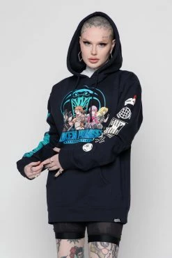 BROKEN PROMISES Let's Fight Hoodie Navy 25 BROKEN PROMISES Let's Fight Hoodie Navy