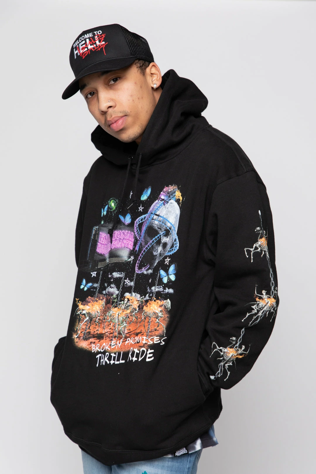 CASH Thrills Hoodie Black Hoodies 8 CASH Thrills Hoodie Black Hoodies