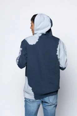 CASH Tie Dye Hoodies Stunt Devil Bleached Dye Hoodie