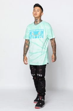 BROKEN PROMISES Eye To Eye Tie Dye Tee