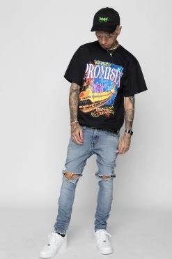 CASH Up's And Down's Tee Black