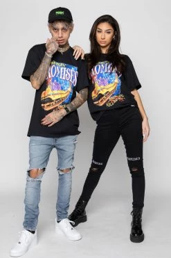 CASH Up's And Down's Tee Black