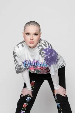 BROKEN PROMISES Shirts Saddest Crew Tie Dye Tee