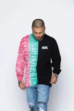 CASH Shirts Wave Logo Tri-Color L/S 35 CASH Shirts Wave Logo Tri-Color L/S