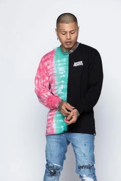 CASH Shirts Wave Logo Tri-Color L/S 27 CASH Shirts Wave Logo Tri-Color L/S