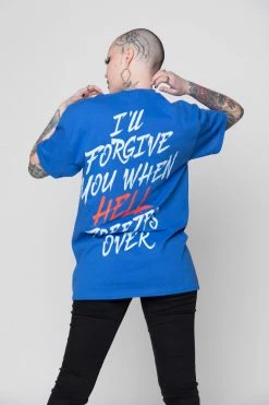 BROKEN PROMISES Froze Over Tee Royal Shirts