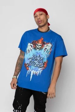 BROKEN PROMISES Froze Over Tee Royal Shirts