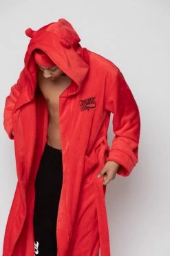 BROKEN PROMISES Devil Horn Robe Red Horn Hoodies 21 BROKEN PROMISES Devil Horn Robe Red Horn Hoodies