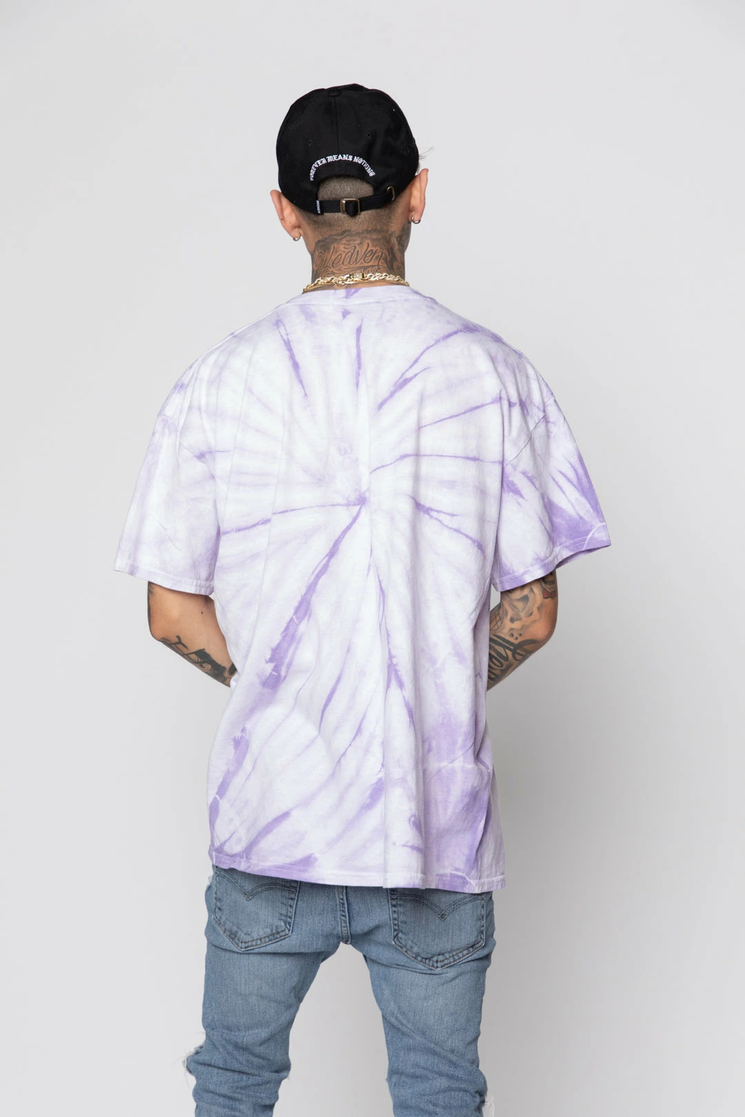 BROKEN PROMISES Eternal Love Tie Dye Tee Purple 7 BROKEN PROMISES Eternal Love Tie Dye Tee Purple