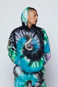 BROKEN PROMISES Hoodies Trance Tie Dye Hoodie
