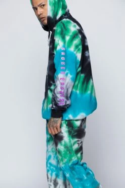 BROKEN PROMISES Hoodies Trance Tie Dye Hoodie