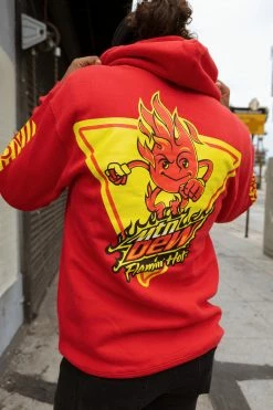 CASH Hoodies BPxMTN DEW Warning Sign Hoodie