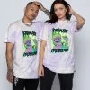 BROKEN PROMISES Shirts Fried Tie Dye Tee Lavender