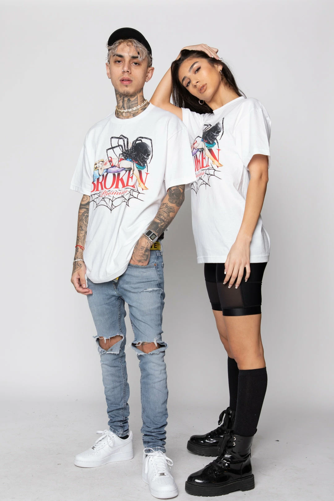 BROKEN PROMISES Shirts Pillow Talk SST White 5 BROKEN PROMISES Shirts Pillow Talk SST White