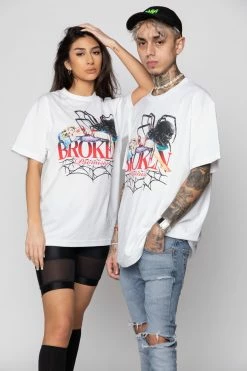 BROKEN PROMISES Shirts Pillow Talk SST White 11 BROKEN PROMISES Shirts Pillow Talk SST White
