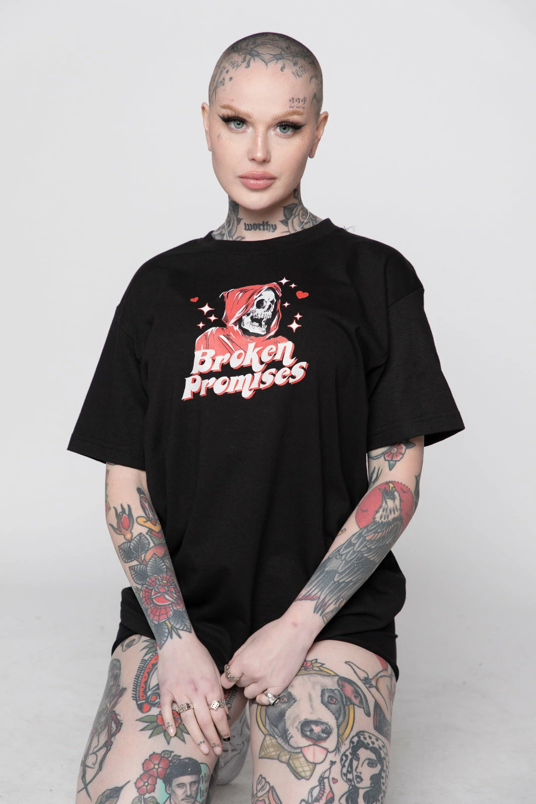 BROKEN PROMISES Love Skate SST Black Shirts 4 BROKEN PROMISES Love Skate SST Black Shirts