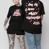 BROKEN PROMISES Love Skate SST Black Shirts