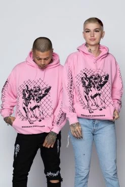 CASH Hoodies Rabid Hoodie Pink