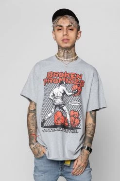 BROKEN PROMISES Uppercut SST Ash Heather Grey 13 BROKEN PROMISES Uppercut SST Ash Heather Grey