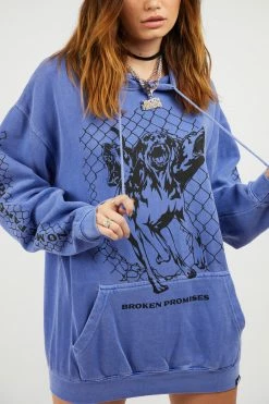CASH Hoodies Rabid Hoodie Blue