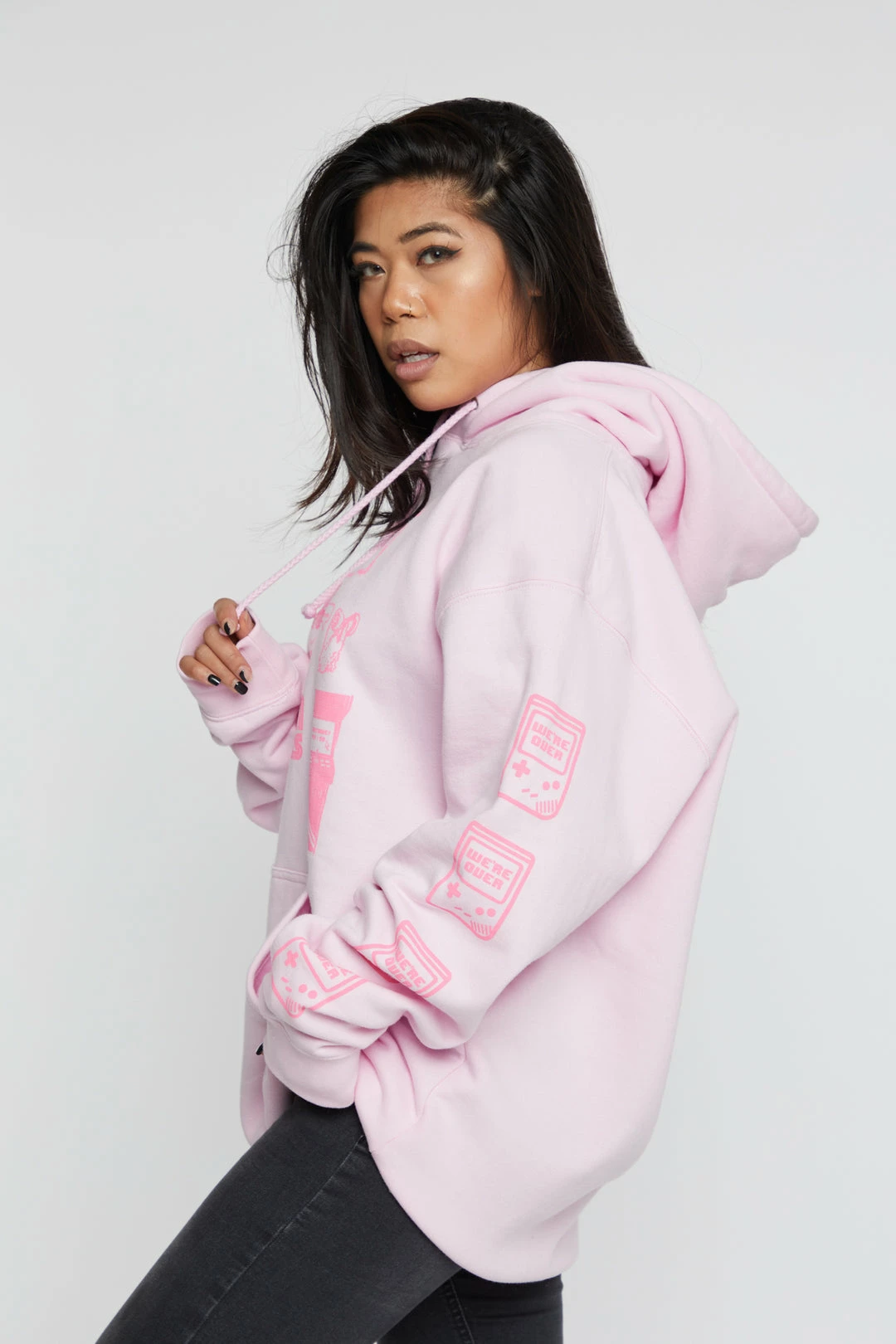 BROKEN PROMISES Don't Play Games Hoodie Pink Hoodies 15 BROKEN PROMISES Don't Play Games Hoodie Pink Hoodies