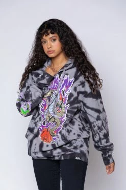 CASH Bad Chemistry Spiral Dye Hoodie