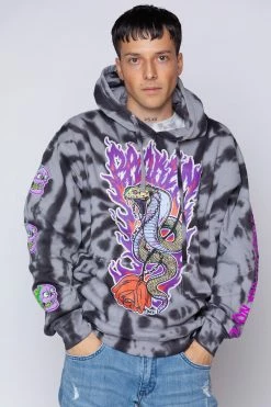 CASH Bad Chemistry Spiral Dye Hoodie