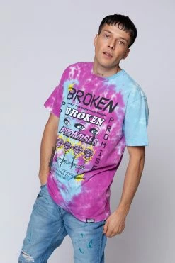BROKEN PROMISES Pleasure Resides Tie Dye Tee 10 BROKEN PROMISES Pleasure Resides Tie Dye Tee
