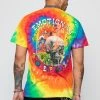 BROKEN PROMISES Emotional Rollercoaster Rainbow Tie Dye Tee Shirts 2 BROKEN PROMISES Emotional Rollercoaster Rainbow Tie Dye Tee Shirts