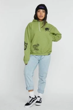 CASH Delirious Hoodie Green