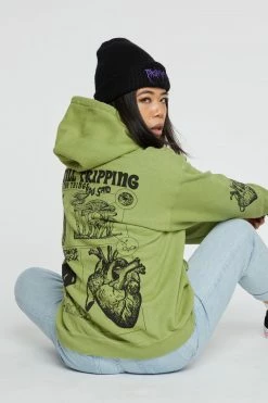 CASH Delirious Hoodie Green