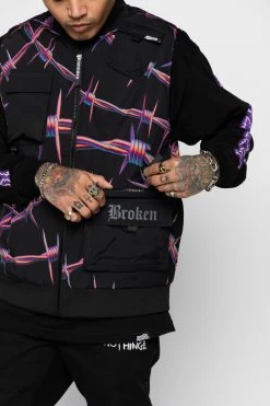 CASH Chrome Wire Vest Outerwear