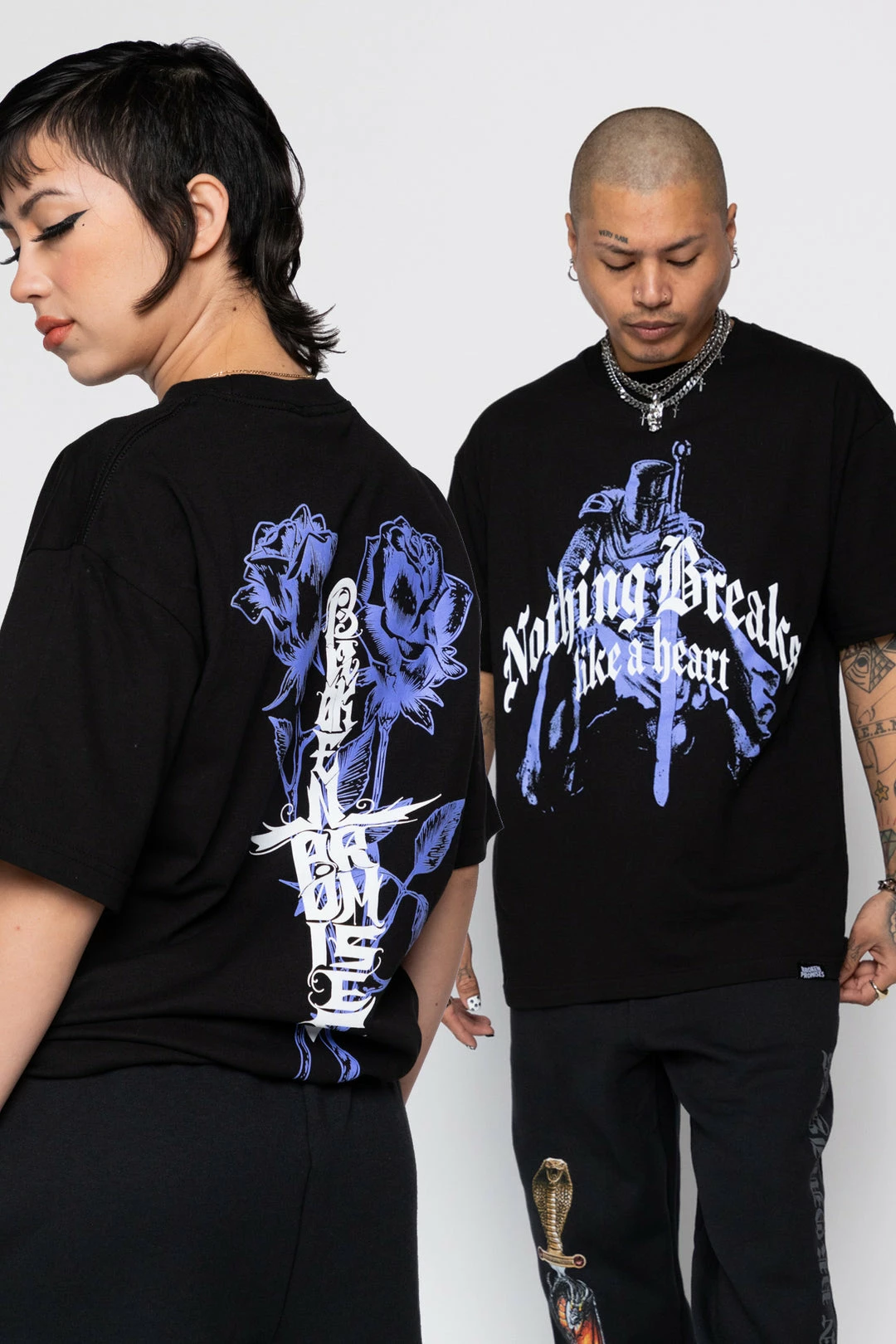 BROKEN PROMISES Nothing Breaks Tee Black 3 BROKEN PROMISES Nothing Breaks Tee Black